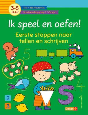 Ik speel en oefen! Eerste stappen naar tellen en schrijven (3-5j.) (Paperback)