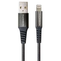 Cavo - THOMSON - Ricarica e dati - USB-A a Lightning 3A - 1,5 m