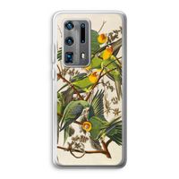 Carolinaparkiet: Huawei P40 Pro Plus Transparant Hoesje