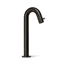 Fonteinkraan Blue Label Viby | Opbouw | Koudwater kraan | Hoog model | Rond | Gunmetal PVD