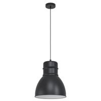 Eglo Zwarte hanglamp Ebury Ø 38cm 43621