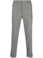 Fay pantalon de costume en laine vierge à plis marqués - Gris