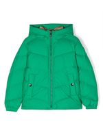 Woolrich Kids doudoune à patch logo - Vert