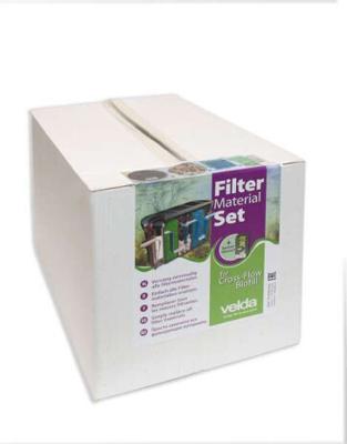 Velda Cross-Flow Filter Pakket - Onderhoudsarm voor Heldere Vijvers, Inclusief Accessoires