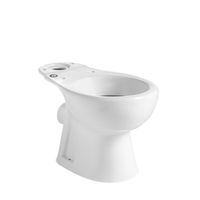 Nemo Start Star staand toilet 650 x 380 x 360 mm wit porselein Huitgang 190 mm wczitting en jachtbak niet inbegrepen FL16AWHA - 049012 - thumbnail