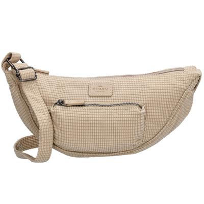 Charm London Corduroy Moonbag Schoudertas Valley Zand