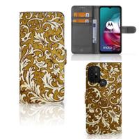 Wallet Case Motorola Moto G10 | G20 | G30 Barok Goud Wallet Case Motorola Moto G10 | G20 | G30 Barok Goud