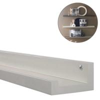 WOOOD wandplank studio mist 120 cm | 4 stuks