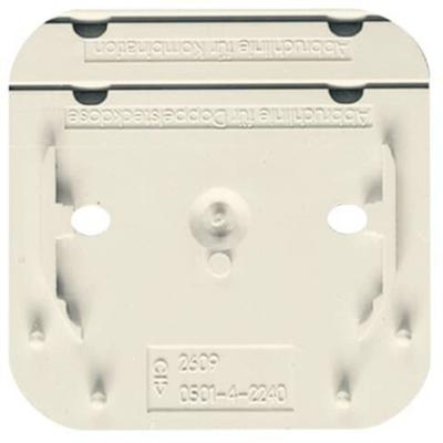 ABB 2CKA001716A0026 Montageplaat Kunststof Wit, Parel-wit 1 stuk(s)
