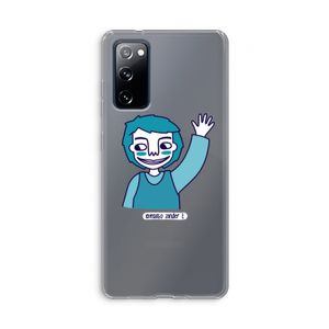 Zwaai: Samsung Galaxy S20 FE / S20 FE 5G Transparant Hoesje