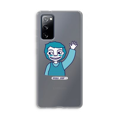 Zwaai: Samsung Galaxy S20 FE / S20 FE 5G Transparant Hoesje