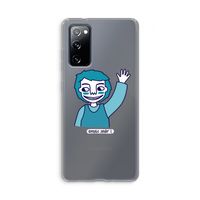 Zwaai: Samsung Galaxy S20 FE / S20 FE 5G Transparant Hoesje