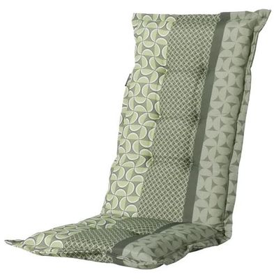 Madison tuinstoelkussen Pasa 123 x 50 cm polykatoen groen