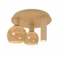 Ztahl Plafondlamp Riva 3 lichts Ø 35 cm quartz