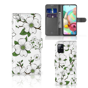 Samsung Galaxy A71 Hoesje Dogwood Flowers