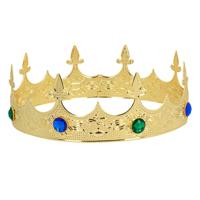Metalen kroon Royalty goud Metalen kroon Royalty goud