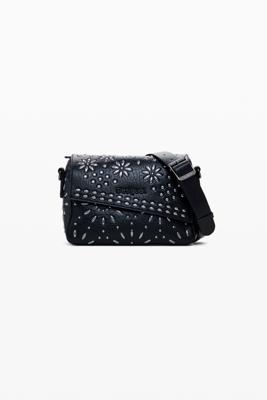 Geperforeerde handtas - BLACK - U