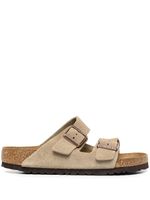 Birkenstock sandales Arizona en cuir - Gris