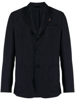 Paul Smith blazer en laine à simple boutonnage - Bleu - thumbnail