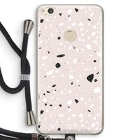 Terrazzo N°20: Huawei Ascend P8 Lite (2017) Transparant Hoesje met koord