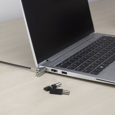 ACT Connectivity Nano laptopslot met sleutels diefstalbeveiliging
