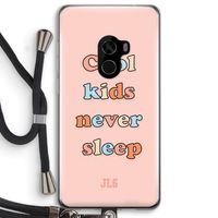 Cool Kids Never Sleep: Xiaomi Mi Mix 2 Transparant Hoesje met koord