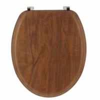 Tendance Toiletbril Royal Nature - acacia houtlook - MDF hout - universeel - standaard wc bril