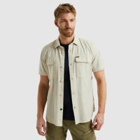 Pme Legend Short Sleeve Shirt Slub Cotton Overhemd 7013 - Bone White Pme Legend Short Sleeve Shirt Slub Cotton Overhemd 7013 - Bone White