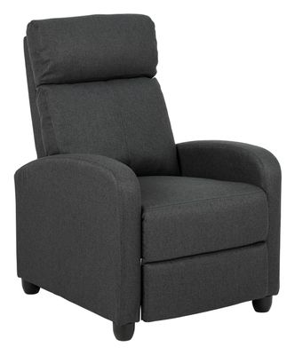 Bendt Relaxfauteuil 'Mariya' Verstelbaar, kleur Antraciet