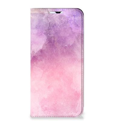Bookcase Samsung Galaxy A23 Pink Purple Paint