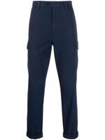 Brunello Cucinelli pantalon cargo à coupe quatre poches - Bleu