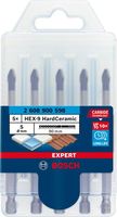 Bosch Accessoires Expert HardCeramic HEX-9 boorset voor dakpannen 5 mm 5-delig - 1 stuk(s) - 2608900598
