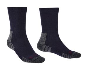 Bridgedale Lightweight Merino Performance Boot Heren Wandelsok Navy Grey M