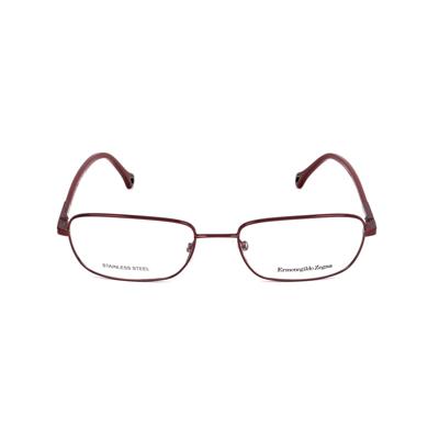 Unisex Brillenframe Ermenegildo Zegna VZ3186-0SBY Rood Ø 53 mm