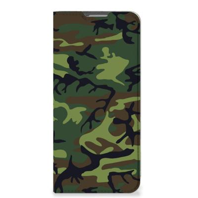 OPPO Reno8 Lite | Hoesje met Magneet | Army Dark