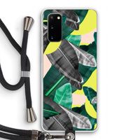Fantasie jungle: Samsung Galaxy S20 Transparant Hoesje met koord