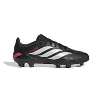 adidas Predator League Gras Voetbalschoenen (FG) Kids Zwart Wit Rood