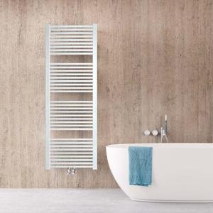 Designradiator Instamat Rim Elektrisch 600 Watt 114x50 cm Incl. Wandconsoles Wit Instamat
