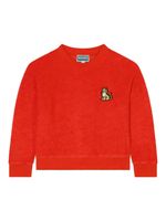 Kenzo Kids sweat à motif tête de tigre brodé - Rouge