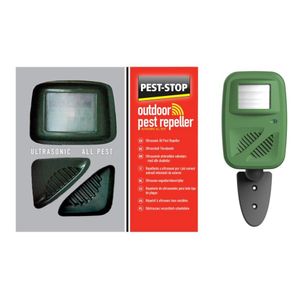 Pest-Stop Outdoor Pest Repeller - Ultrasonic All Pest