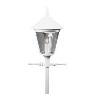 Buitenlamp Virgo 1-lichts matwit 62cm inclusief laddersteun 570-250