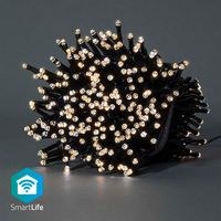 Nedis SmartLife Decoratieve LED | Wi-Fi | 400 LED&apos;s | 20 m | 1 stuks - WIFILX01W400 WIFILX01W400