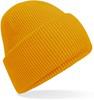 Beechfield CB385R Classic Engineered Deep Cuffed Beanie - Mustard - One Size