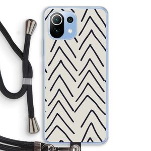 Marrakech Arrows: Xiaomi Mi 11 Lite Transparant Hoesje met koord