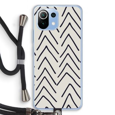 Marrakech Arrows: Xiaomi Mi 11 Lite Transparant Hoesje met koord