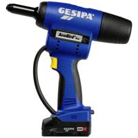 Gesipa AccuBird Pro CAS 1679661 Accu-popnagelpistool 18 V 2 Ah Li-ion Incl. accu, Incl. lader