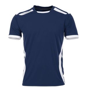Hummel 110106 Club Shirt Korte Mouw - Navy-White - XXL