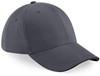 Beechfield CB20 Athleisure 6 Panel Cap - Graphite Grey/Black - One Size