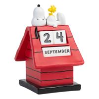 Peanuts 3D perpetual Calendar Snoopy Doghouse