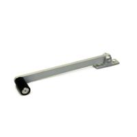DX raam-valschaar met rol 102 mm aluminium RVS 102 AS - thumbnail